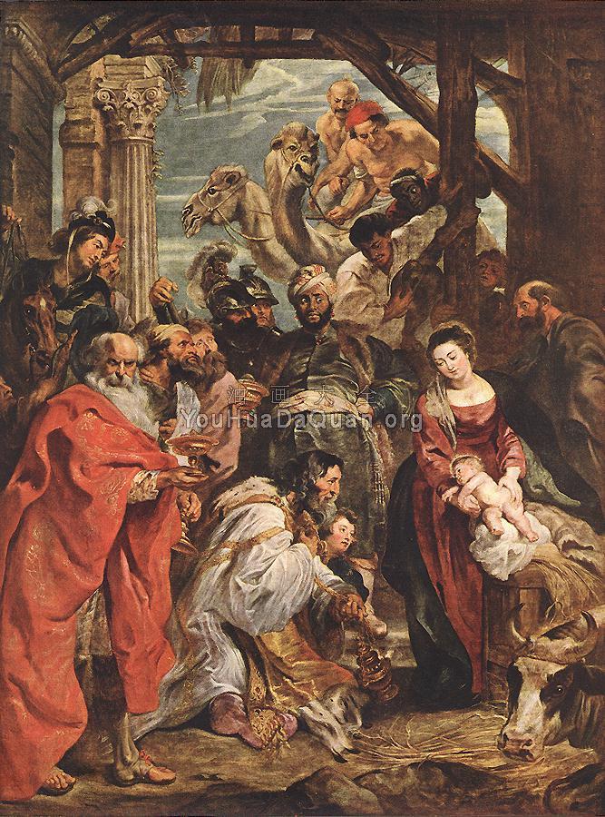 The Adoration of the Magi - 彼得·保罗·鲁本斯
